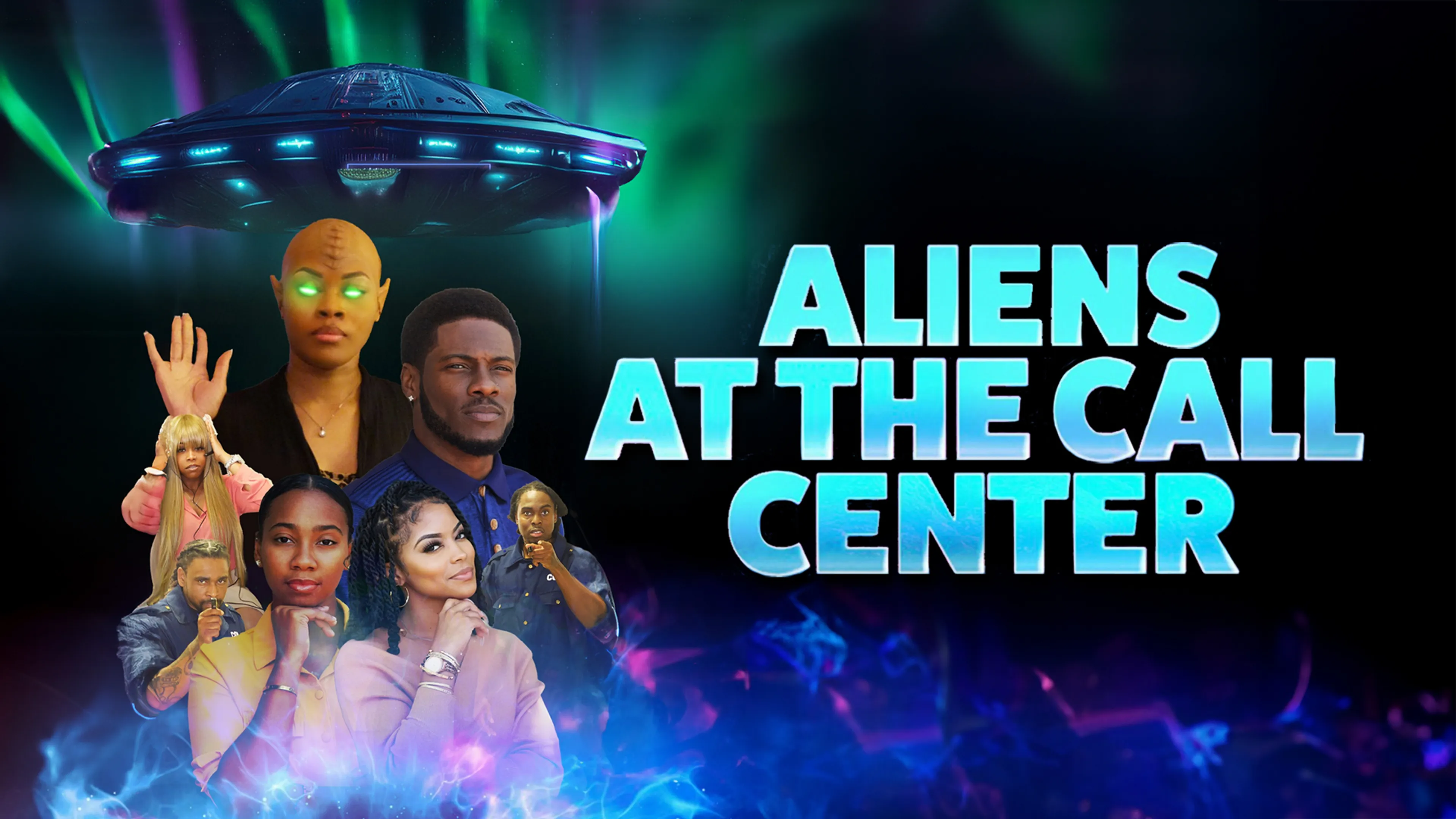 Aliens at the Call Center poster
